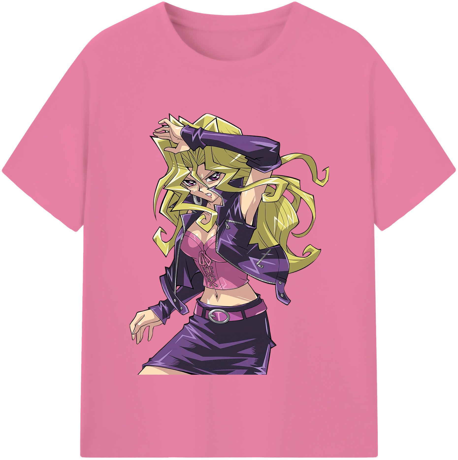 （画像用） 遊☆戯☆王 Yu-Gi-Oh! 綿100％半袖Tシャツ（フロントプリント）